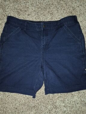 Carhartt Navy Women's Cargo Shorts